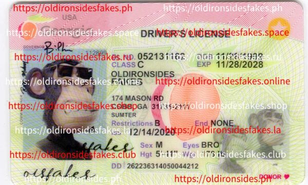 Georgia Driver License(Old GA O21)